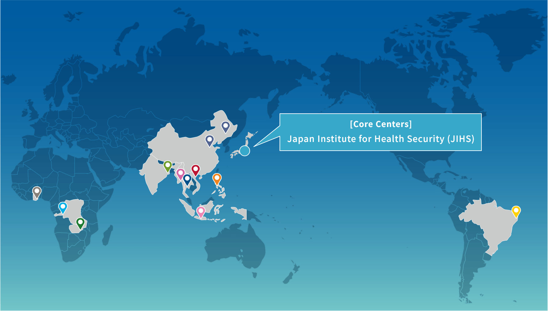 Development of overseas research bases