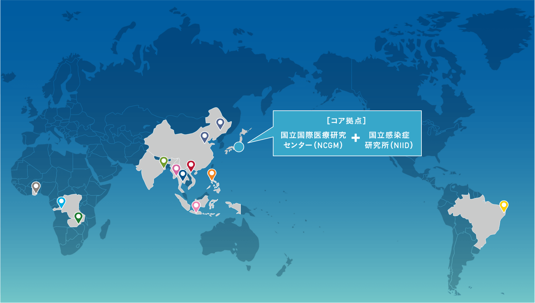 海外研究拠点の展開